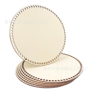 DIY�����hᘻ@�����ռ{��ԭľɫ�A��ľƬBasket bottom
