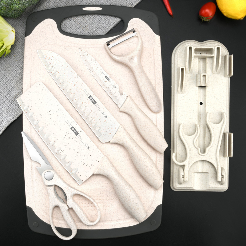 Cuchillo de cocina 2 - en - 1 para el hogar, cuchillo de mesa de corte, cuchillo de cocina completo, cuchillo de cocina, cáscara de arroz