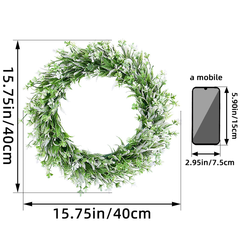 Hong Kong amor primavera simulación planta Garland 2024 Amazon vacaciones decoración Garland al aire libre accesorios de tiro en stock