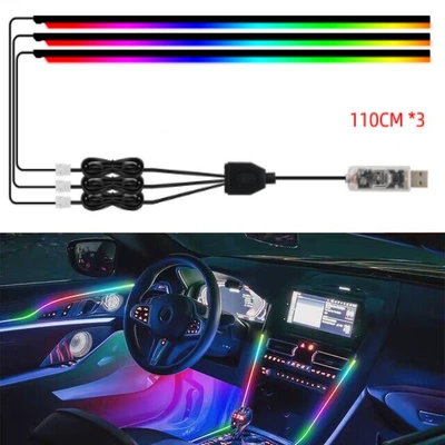 Other lights Ambient Lights, USB Fantasy Color - three-control-app-remote-control-110cm3-drag-three