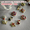 super Sailor Moon alloy Diamond Nail enhancement sunlight key beautiful girl bow decorate ZS-1163