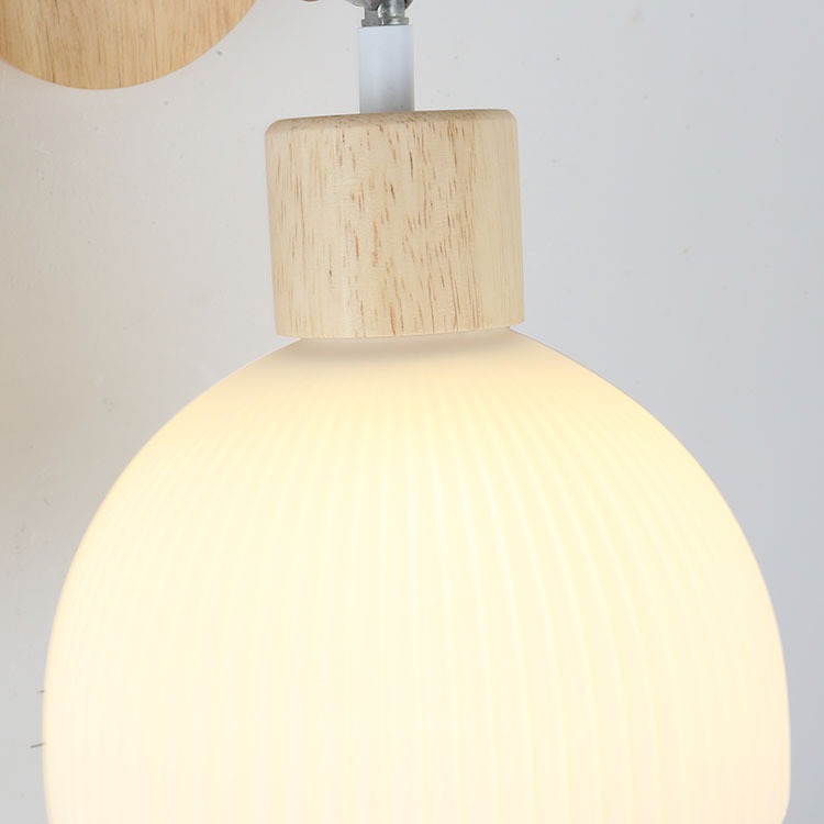 Lámpara de pared de viento de troncos Lámpara de pared de sala de estar de estilo japonés