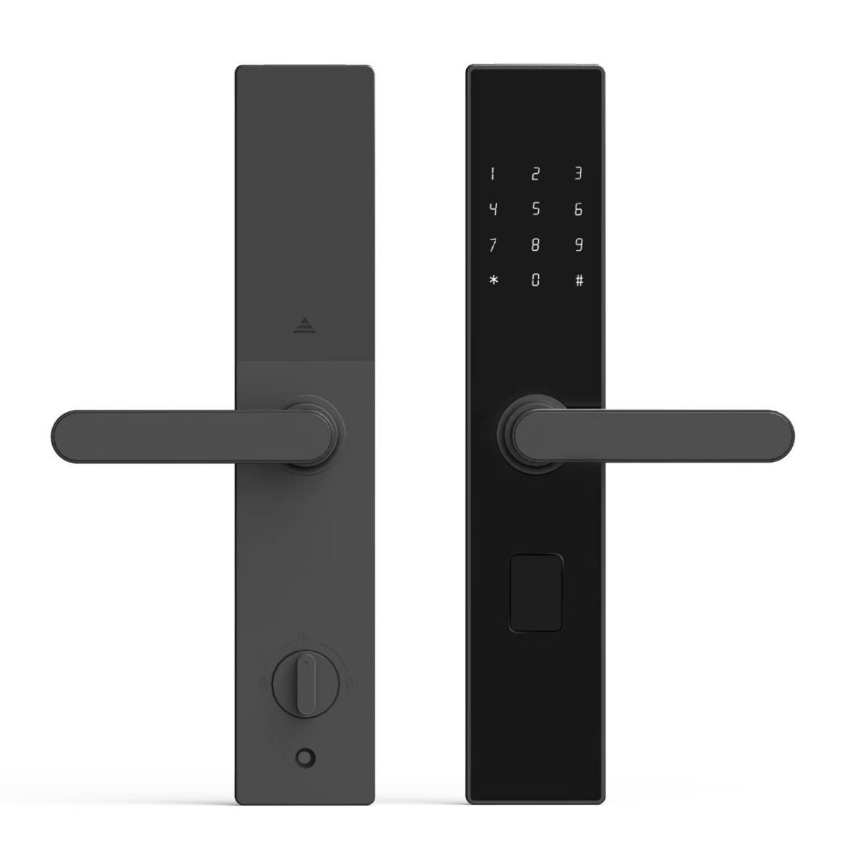 Huella digital de bloqueo de fábrica al por mayor hogar antirrobo puerta electrónica inteligente Contraseña de bloqueo cerradura electrónica inteligente de fábrica al por mayor