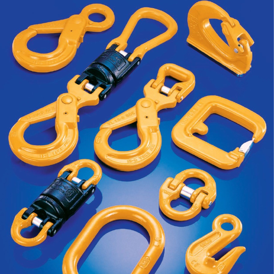 台湾YOKE进口起重四肢链条80级吊装母吊环吊钩链条索具吊具配件