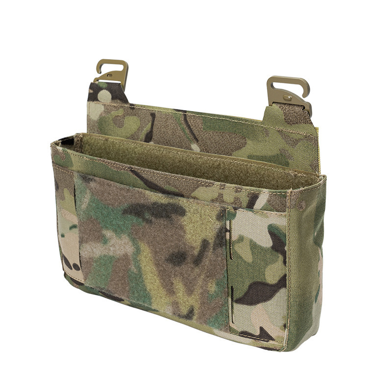 Extracción en caliente transfronteriza Chaleco táctico FCSK Paquete de panel frontal FCPC Bolsillo de canguro Bolsa de almacenamiento táctico para colgar en el pecho