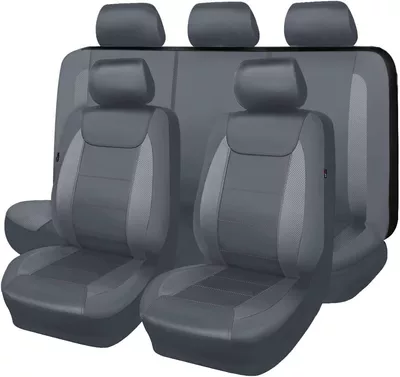 Universal seat cover – Direct - all-gray-2-piece-set-front-single-seat