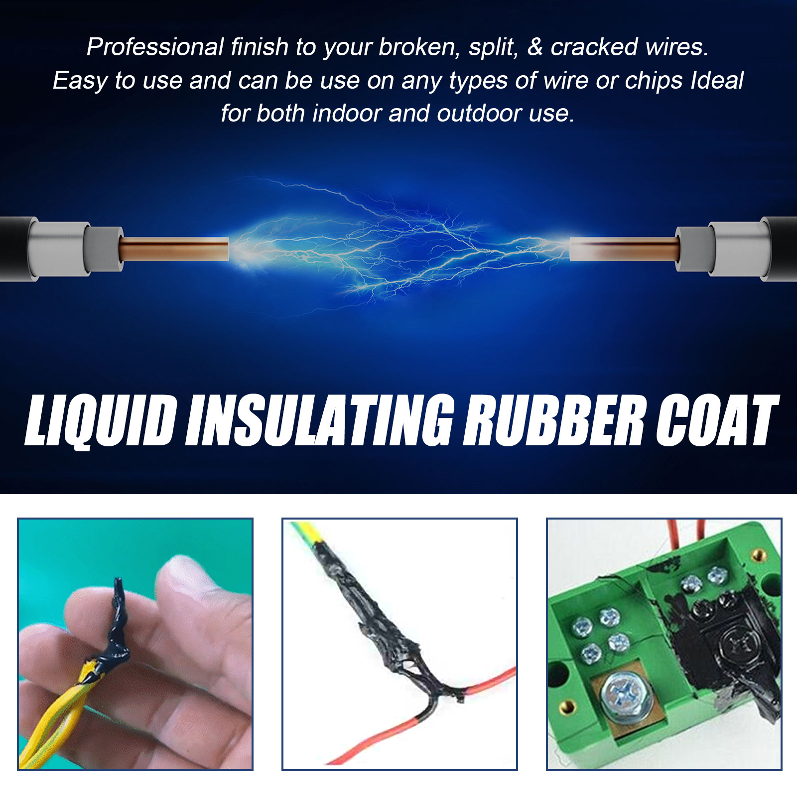 High Temperature Resistant Waterproof Liquid Insulating Rubber Coat display picture 6