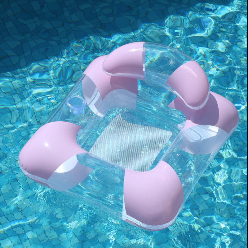 110# Single-hole pink moonlight mesh recliner