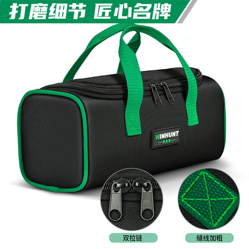 KT small tool kit sturdy and durable canvas thickened wear-resistant shoulder tool bag hardware bag storage bag wrench storage