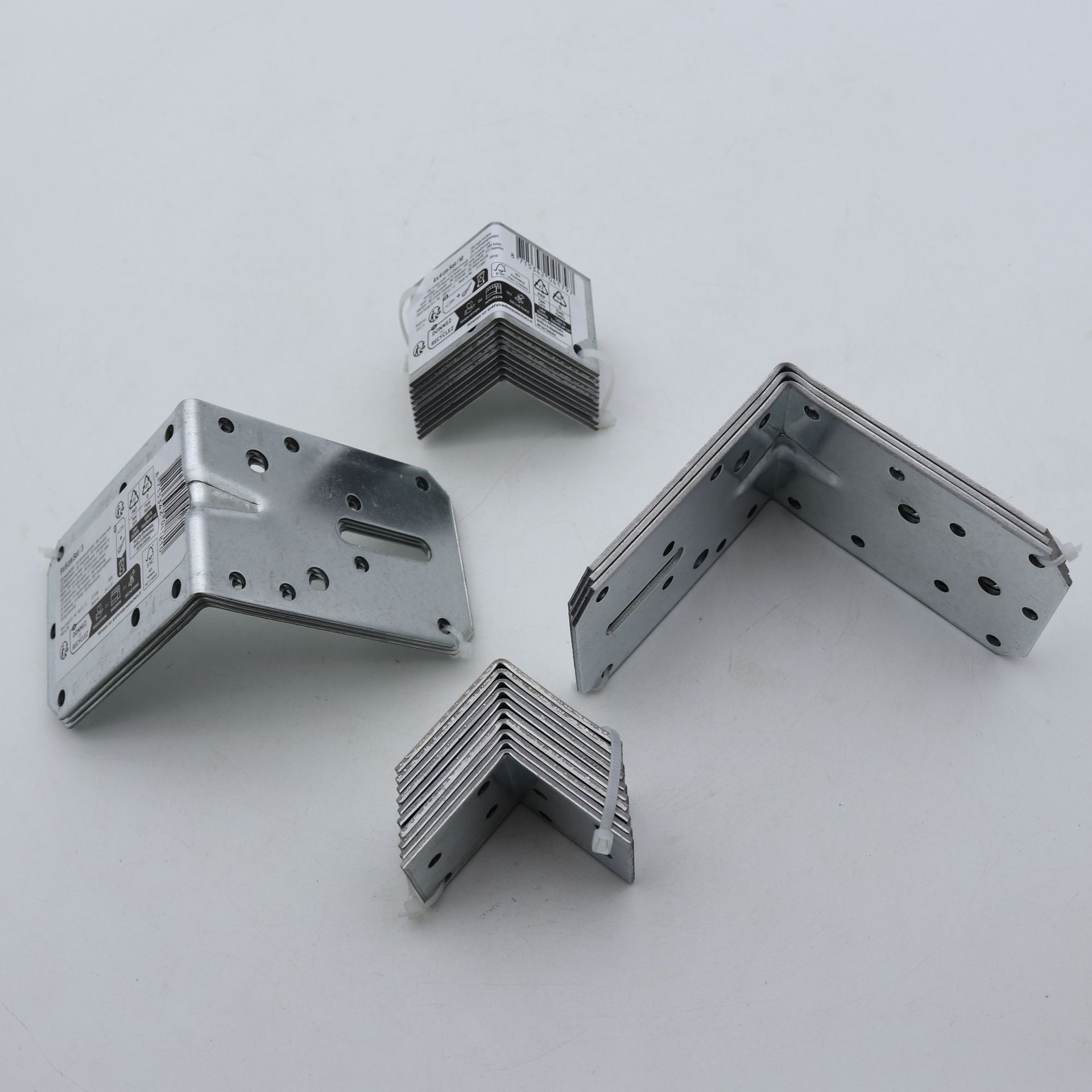 镀锌大角码L型I型铁角码幕墙角铁支架桌椅层板家具固定连接件直角