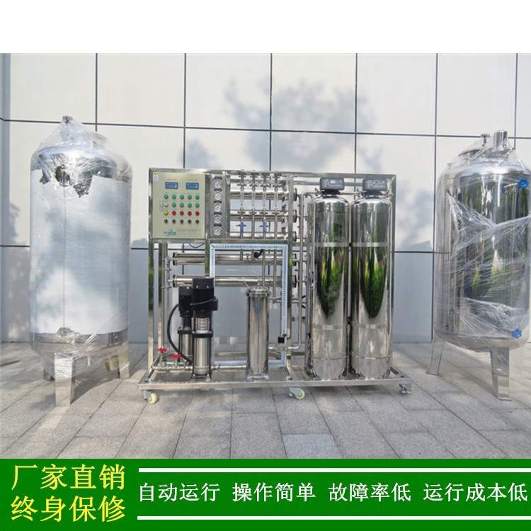 供应纯水设备双级ro反渗透水处理设备250LPH二级反渗透纯净水设备