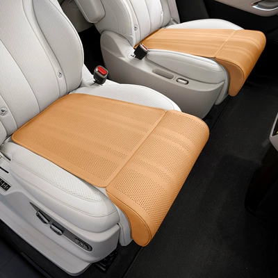 Leg Rest, Suitable for All Seasons — Motorcycle child seat - amber-brown2-piece-extended-leg-rest-cushion-set