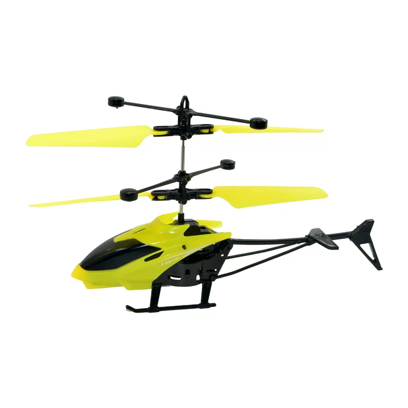 Induction helicopter, airplane, toy, shatterproof drone for students