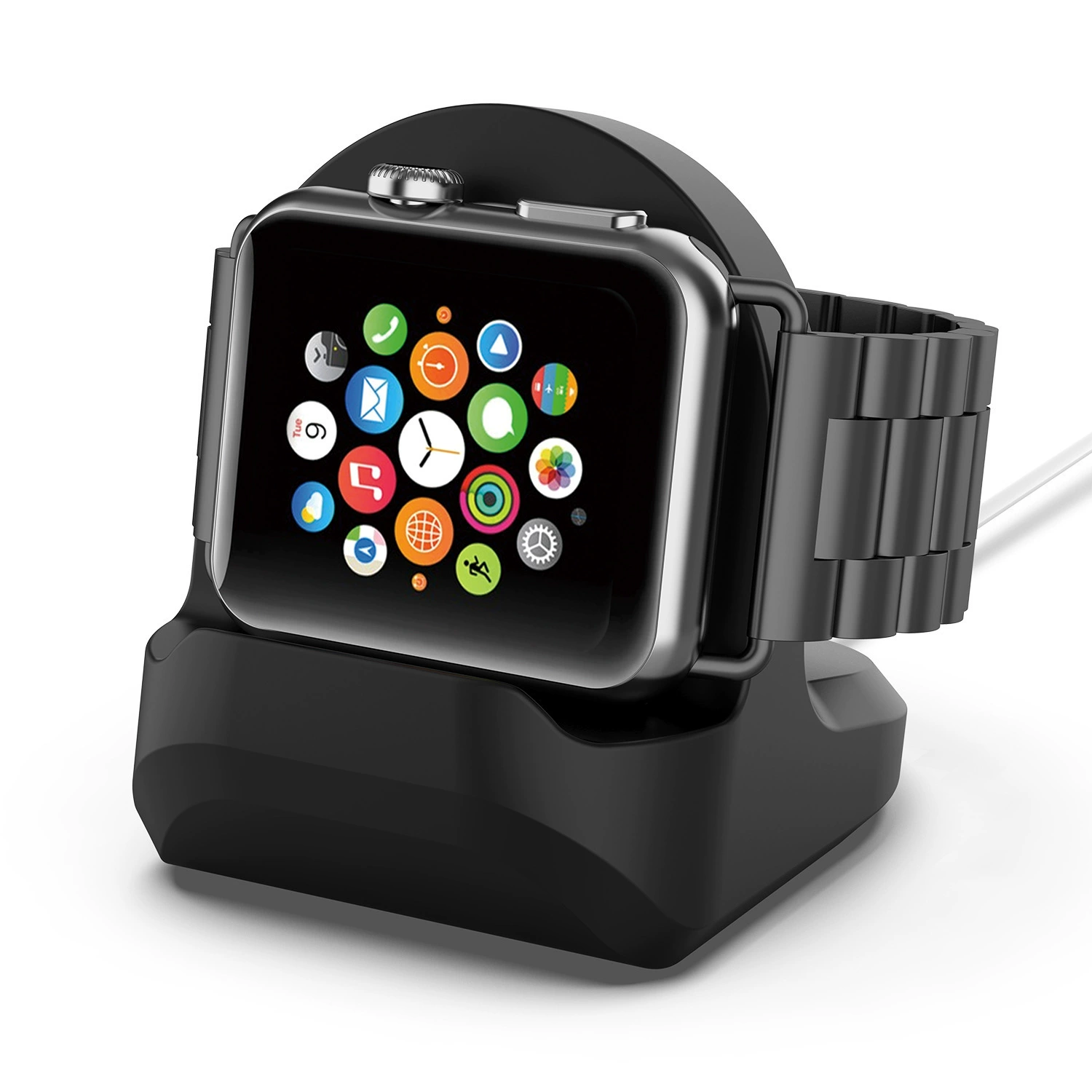 Applicable Apple Watch8ultra silicone bracket Apple watch 4567 base iWatch SE charging stand