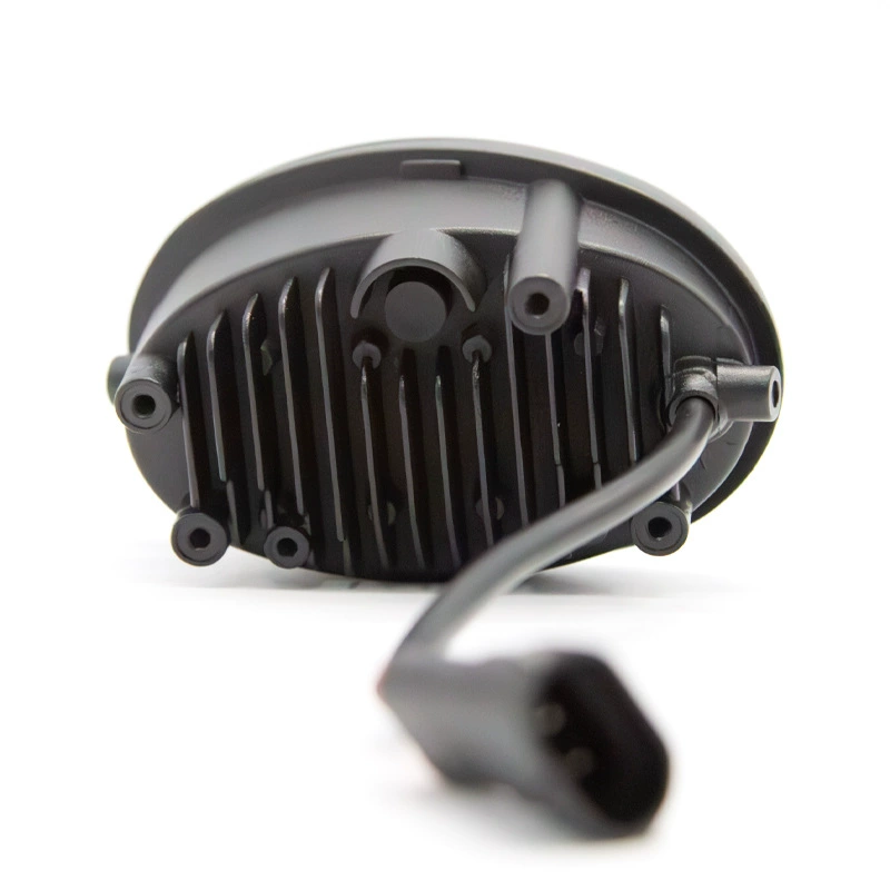 Two-color elliptical car fog lamp suitable for Honda xrv Binzhi modified lens fog lamp high brightness LED front fog lamp