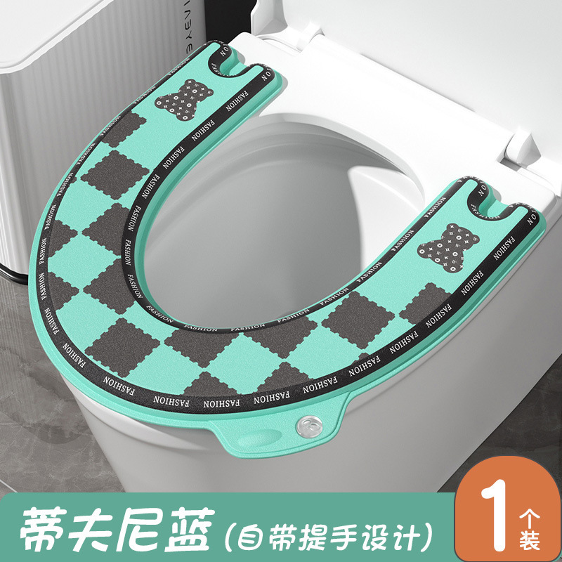 卸売便座ユニバーサルシート 2025 新モデルにはアロマセラピー粘着防水無洗浄トイレマットが付属しています|undefined