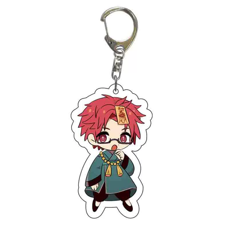 Acrylic Keychain (Dibin) Huazi Jun версия аниме Чиби подвеска, индивидуальные цветовые коды
