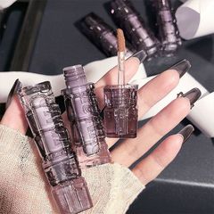 Cross-border new product ~ Yiwang World Matt Lip Mist Lipstick Ash Pink Student Budget