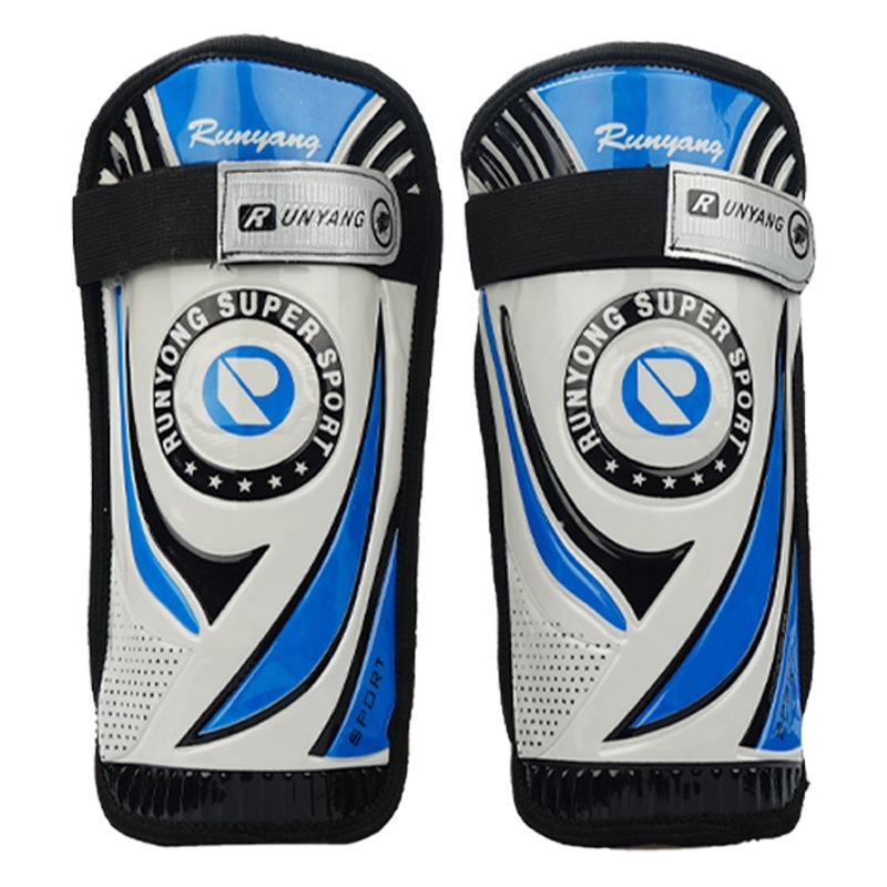 Football Sports Shin Pads for Adults, Foot-Type Ankle Pads, Shin Pads with Rope, Calf and Tibia Football Shin Pads