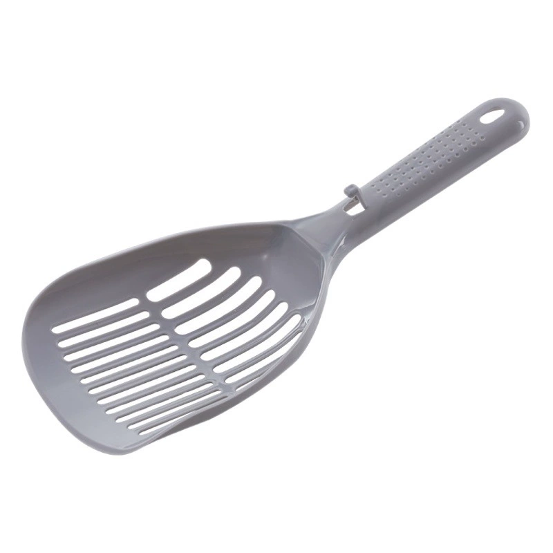 Оптовая продажа от производителя лопаты для кошачьего туалета, встроенная лопата для кошачьего туалета, пластиковое тонкое отверстие, подвесная лопата, универсальная модель кошки