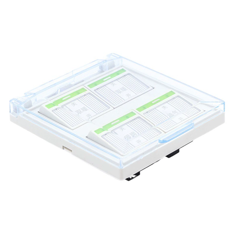 Новый светящийся выключатель для обогревателя ванной, четырехпозиционный выключатель для ванной, водонепроницаемый четырех- или пятипозиционный механический выключатель для обогревателя ванной.