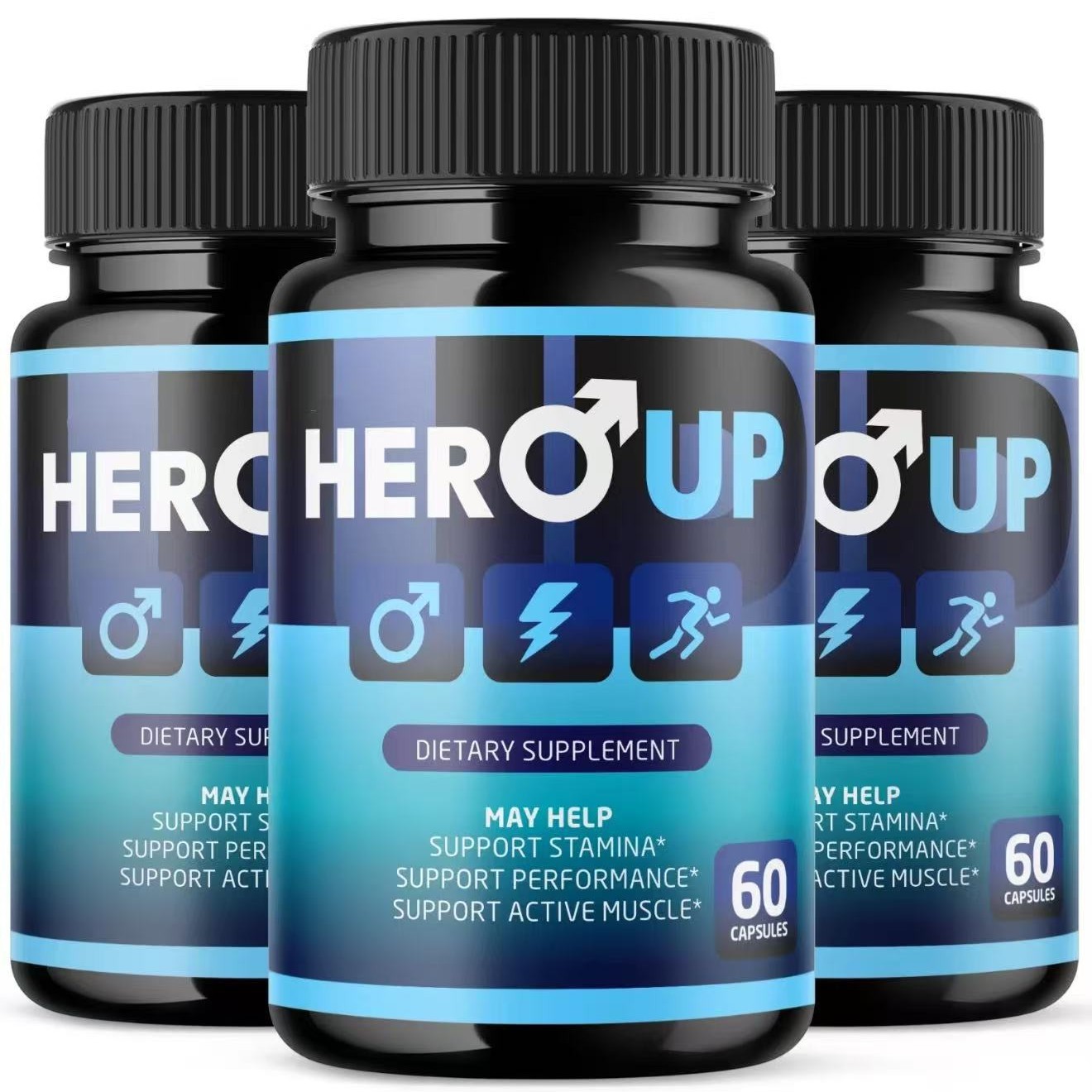 Cross-Border Amazon Best-Selling Heroup Men's Health Endurance Capsule Supplement 60 Capsules
