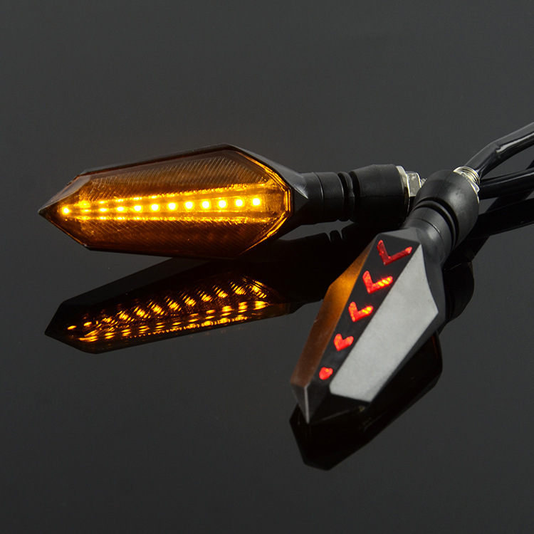 New Motorcycle Led Turn Signal Lights, Electric Vehicle Warning Lights, Sequential Turn Signal Lights, Corner Lights, Turn Signal Lights