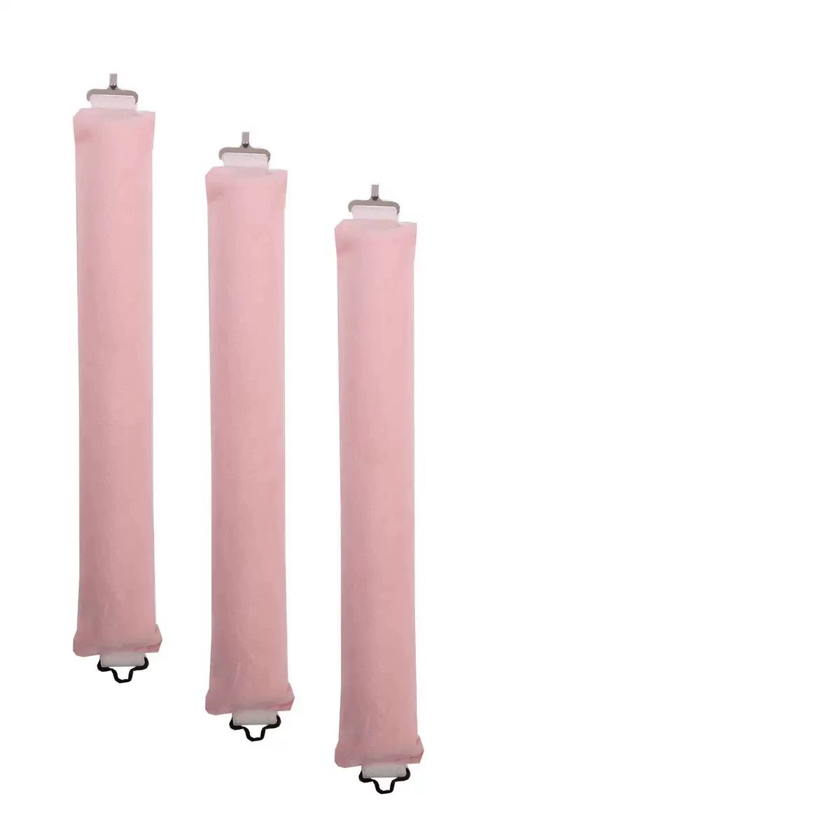 3-hook velvet hair curlers, big-wave sleep rollers set, multi-piece plush curling rods