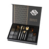 Tableware stainless steel, set, gift box, Amazon, 24 pieces