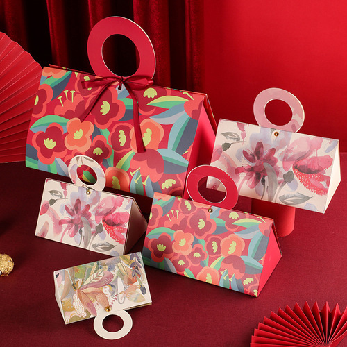 新款欧式婚礼喜糖盒批发伴手礼礼盒 同款个性婚庆包装花盒