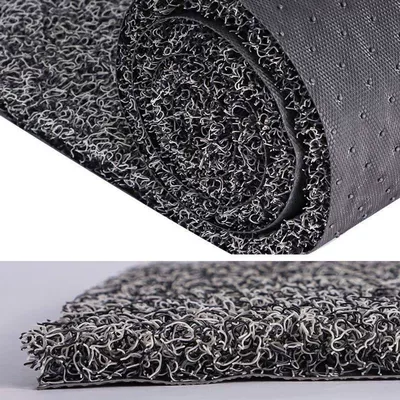Entrance Door Mat, Silk Loop Avtomobil döşəmə paspasları - standard-thickened-blackgray-10mm-thick-fast-shipping-lowest-price-all-year-grab-it-before-its-gone-and-the-price-goes-back-up-40cmx100cm-low-price-all-year-round-restore-original-price-after-grab