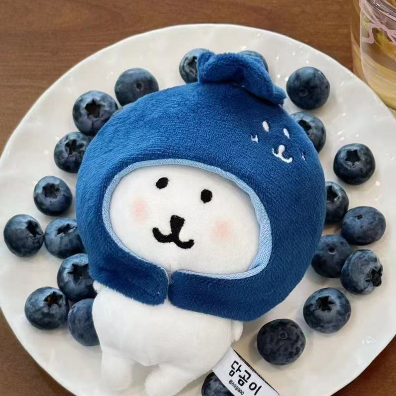可爱毛绒水果系列小熊公仔娃衣玩偶头套10cm棉花娃娃装饰衣服服装|undefined