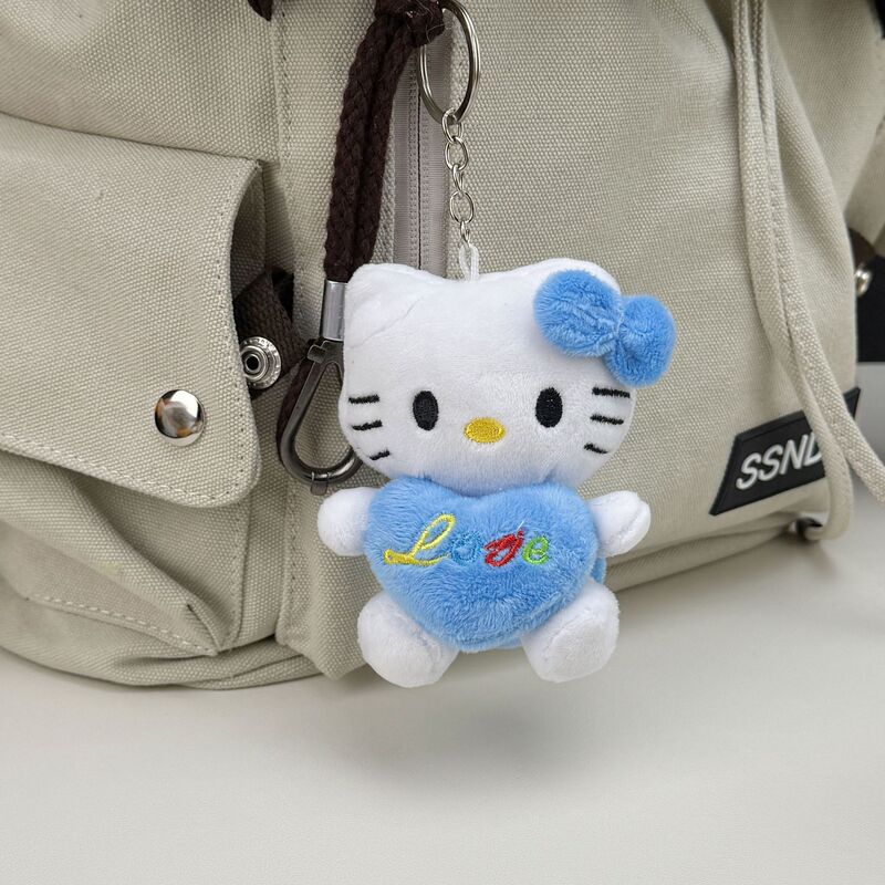 漫画水泳リングキティペンダントぬいぐるみかわいい新しいハローキティスクールバッグペンダントキーホルダー人形|undefined