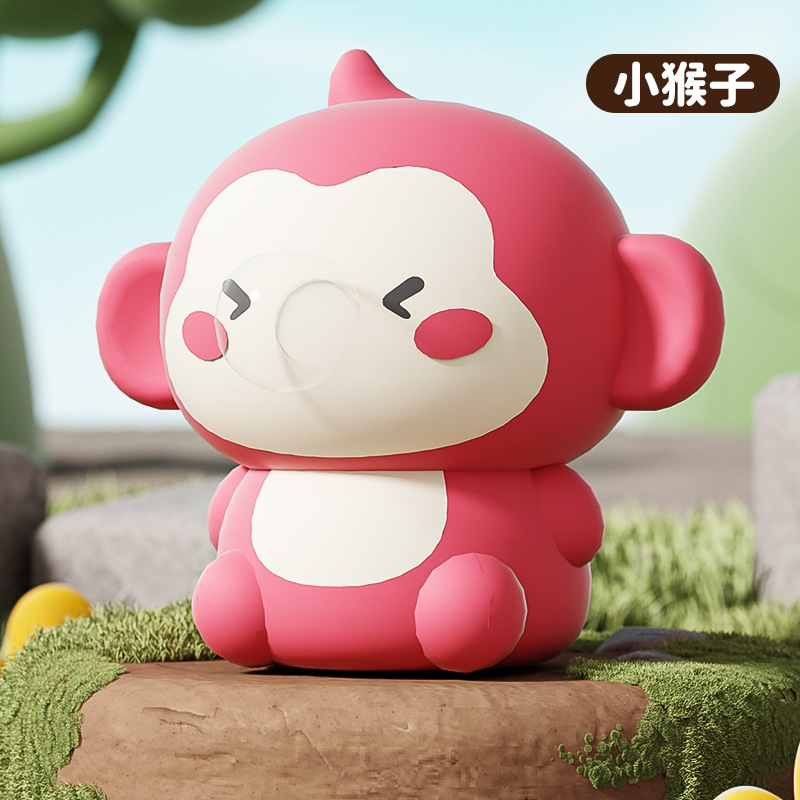 거품을 부는 작은 원숭이