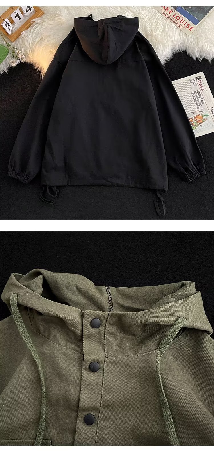 Men's Stormtrooper Hoodie Jacket Versatile Hip Hop Streetwear_voghion.com