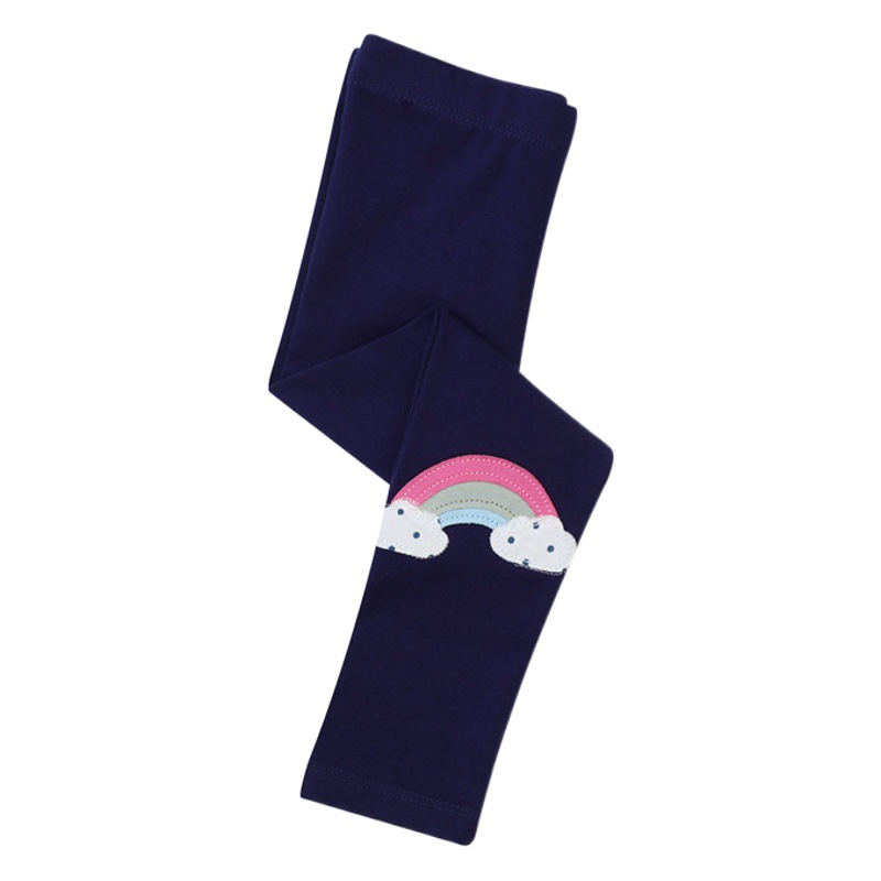 2024 primavera y otoño polainas patrón bordado de punto de las nuevas niñas para ropa exterior distribución de suministros transfronterizos