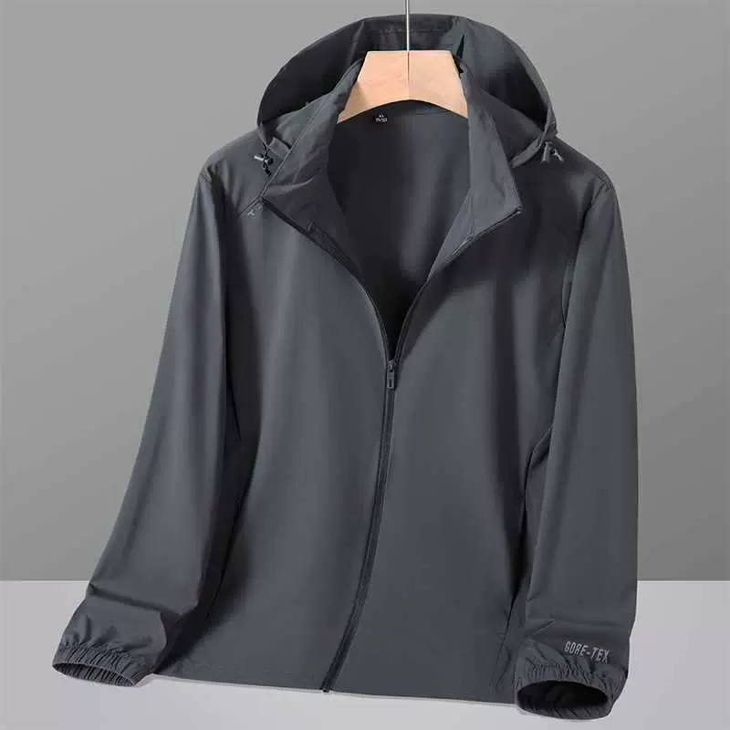 【实体热卖】机包防晒衣男女情侣款弹力风衣防紫外线透气亲肤皮肤