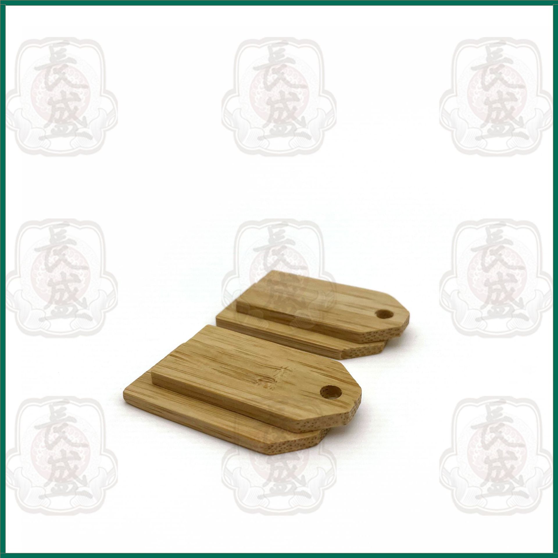 木雕刻小木牌无事牌吊坠饰品忍字情侣对牌礼物DIY刻字竹牌挂件