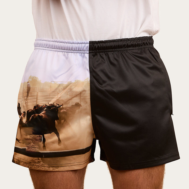 Cross-Border Hot-Selling Nfl Football Sports Shorts Men's 3D Digital Direct Printing Quick-Drying Breathable Beach Pants