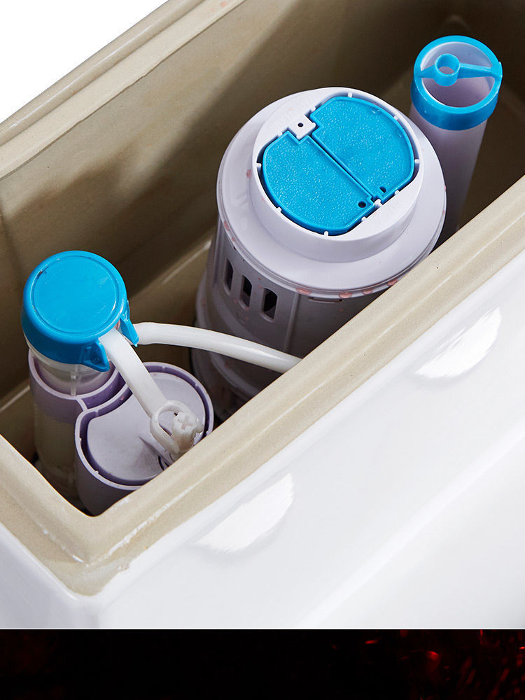 Water-saving household toilet, toilet seat, bathroom ceramic silent siphonic cool water pump, small-sized apartment direct flush toilet undefined