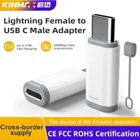 Адаптер Lightning→USB‑C серии FA/FD, интерфейс L↔C, до 27 Вт быстрой зарядки, 480 Мбит/с