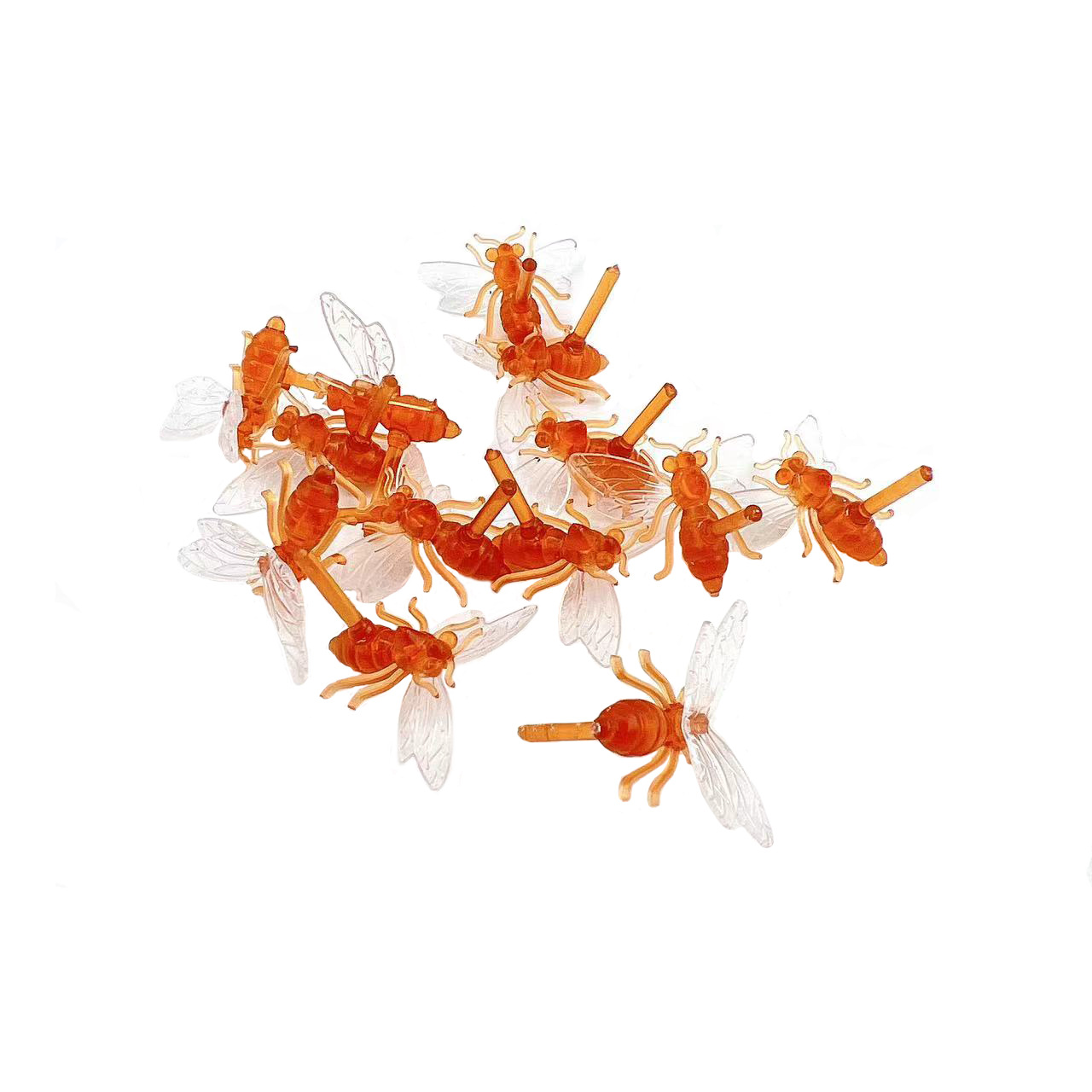 fashionable small cute plastic decorations