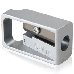 GetLe 0596 Metal Mini Pencil Sharpener, Pencil Sharpener, Zinc Alloy Pencil Sharpener
