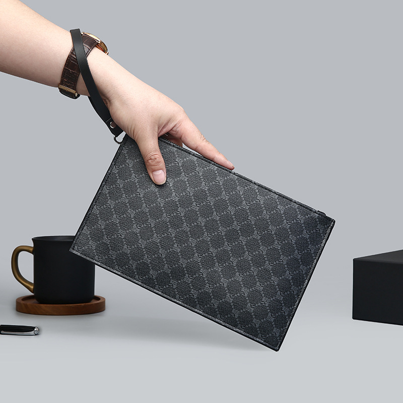 Foreign Trade Handbag Mobile Phone Bag Men's New Casual Thin Envelope Bag Lightweight Large Capacity Clutch Bag Hand-Held Bag Foreign Trade Handbag Mobile Phone Bag Men's New Casual Thin Envelope Bag Lightweight Large Capacity Clutch Bag Hand-Held Bag