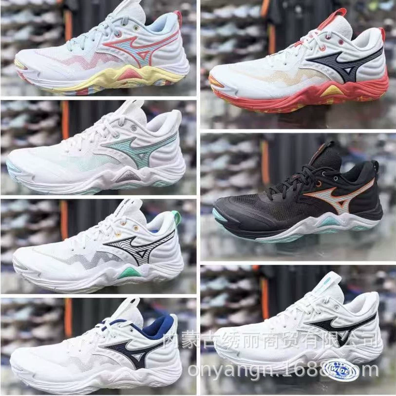 Кроссовки для волейбола Cross-border Putian High Version MZN WAVE MOMENTUM ELITE унисекс, профессиональные, нескользящие