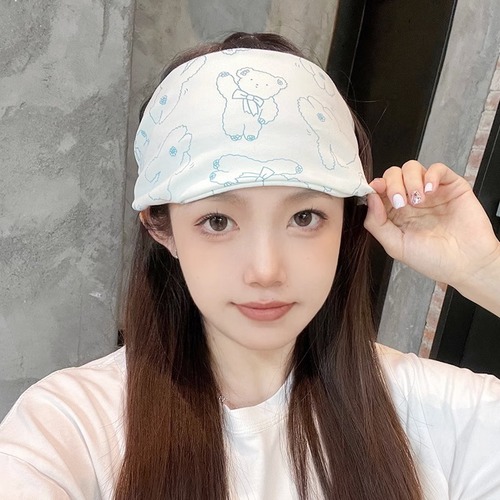 Fashionable Postpartum Headband for New Mothers - Summer Thin Pure Cotton Breathable Sweat Absorbent Cute Loose Comfortable Head Scarf