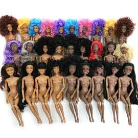 非洲黑人娃娃 28款 外贸跨境多关节黑皮肤非洲娃娃公仔