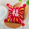 1 Fireworks Blessing Pillow (with core) 45*45cm