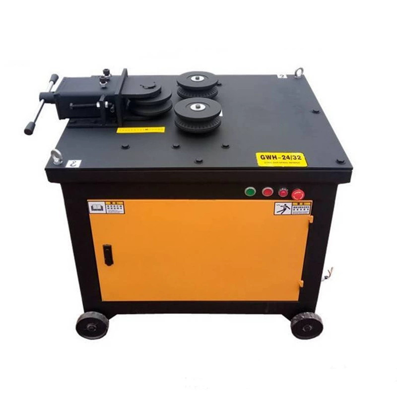 Готовый к отгрузке станок для гибки стальных прутков GW40, станок для гибки резьбовых стальных прутков, электрический гибочный станок с ЧПУ платформенного типа