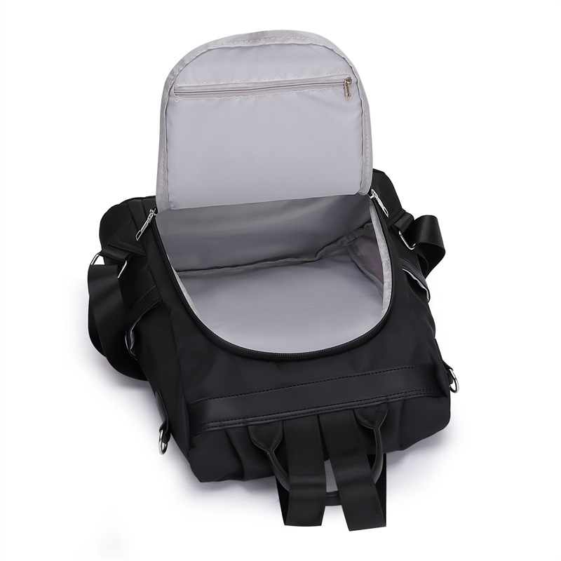 2023 nuevas damas casuales tela Oxford mochila antirrobo moda borla mochila de viaje multifuncional cabello